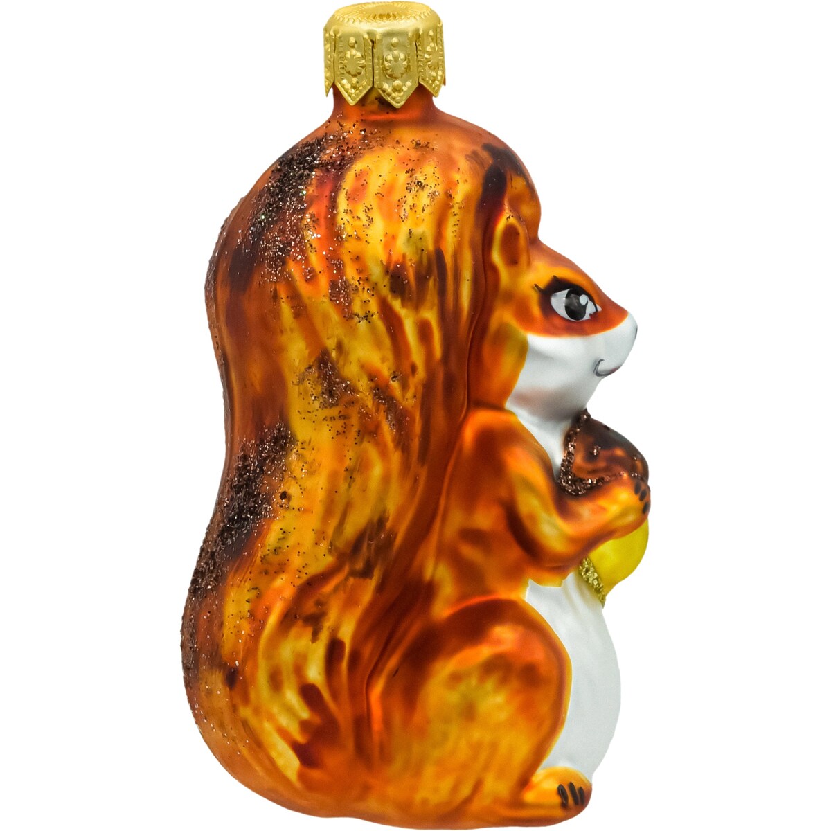 Bombka choinkowa: Wiewiórka z żołędziem