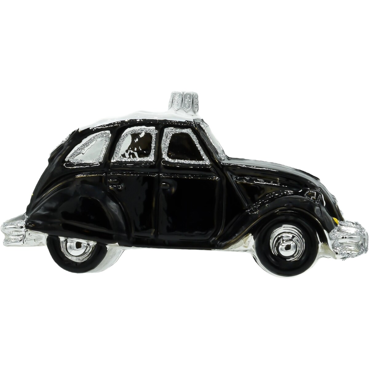 Bombka choinkowa: Samochód Citroen 2CV: czarny