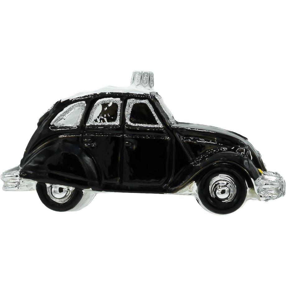 Bombka choinkowa: Samochód Citroen 2CV: czarny
