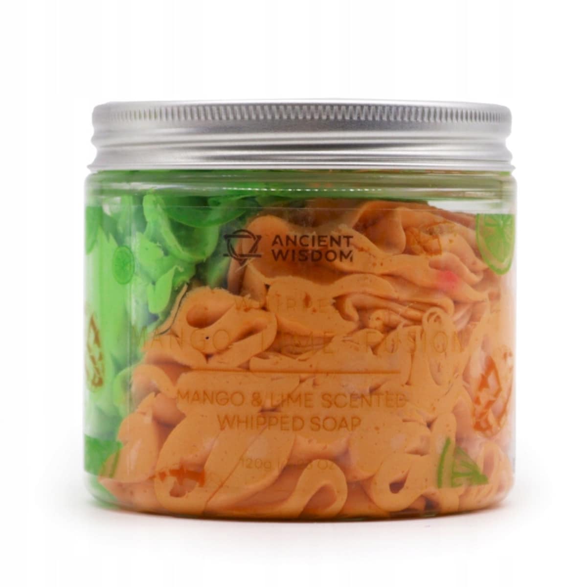 AWGIFTS Puszyste Kremowe Mydło 120g Mango i Limonka domowe SPA RELAKS gift