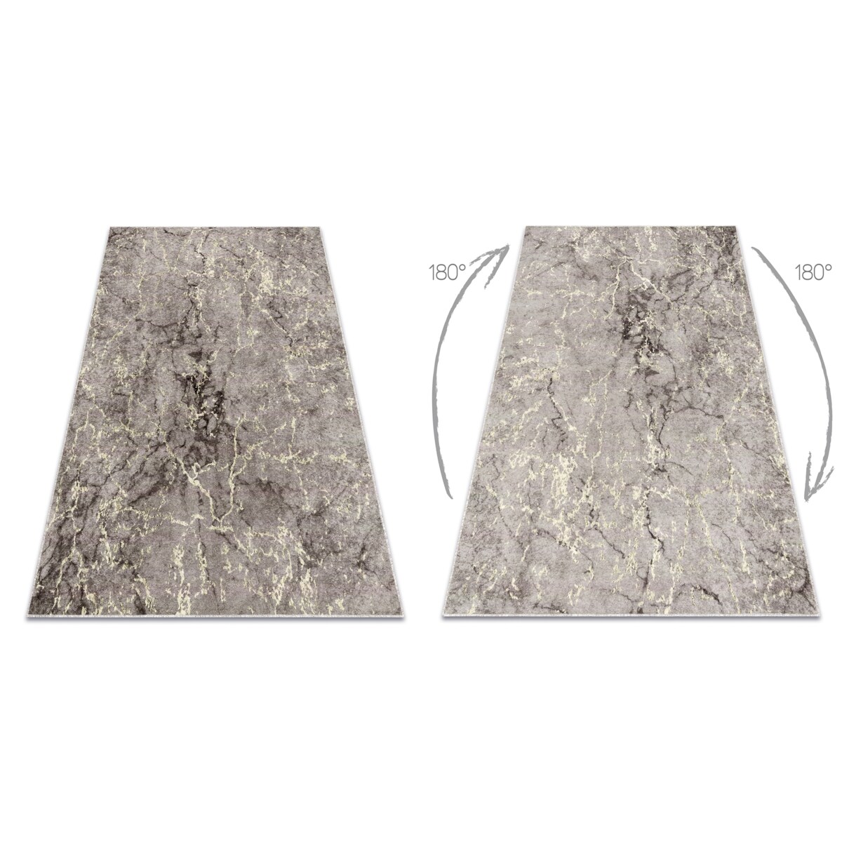 Dywan do prania MIRO 52003.801 Marmur 160x220 cm