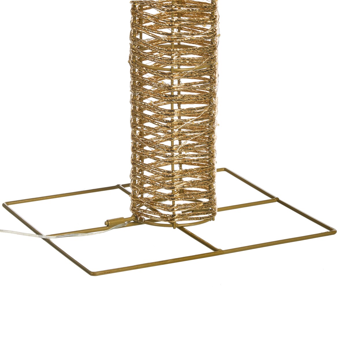 Dekoracja ogrodowa LED HOLMAVIK Laska cukrowa 74 cm Złoty