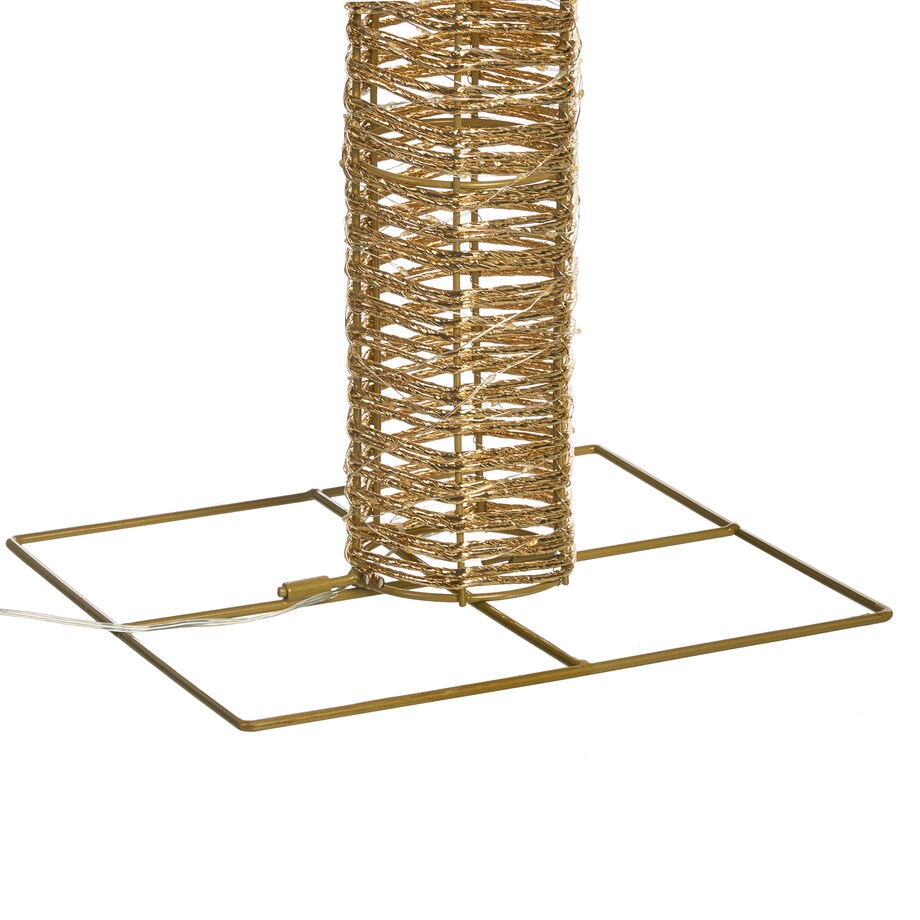 Dekoracja ogrodowa LED HOLMAVIK Laska cukrowa 74 cm Złoty