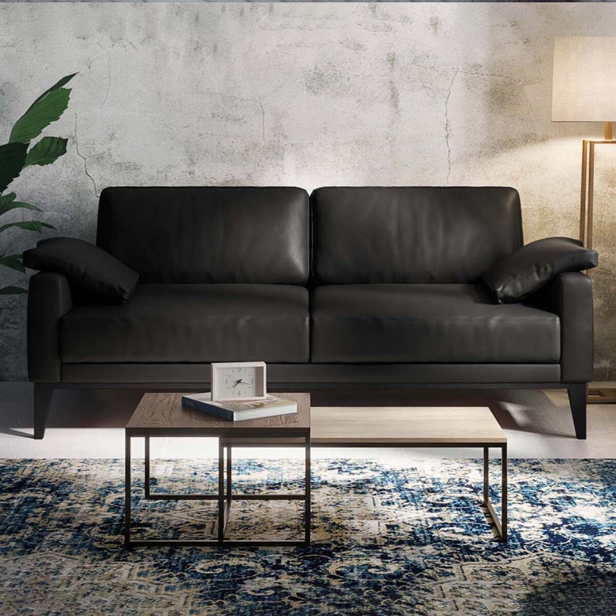 Sofa 2-osobowa Musso szara