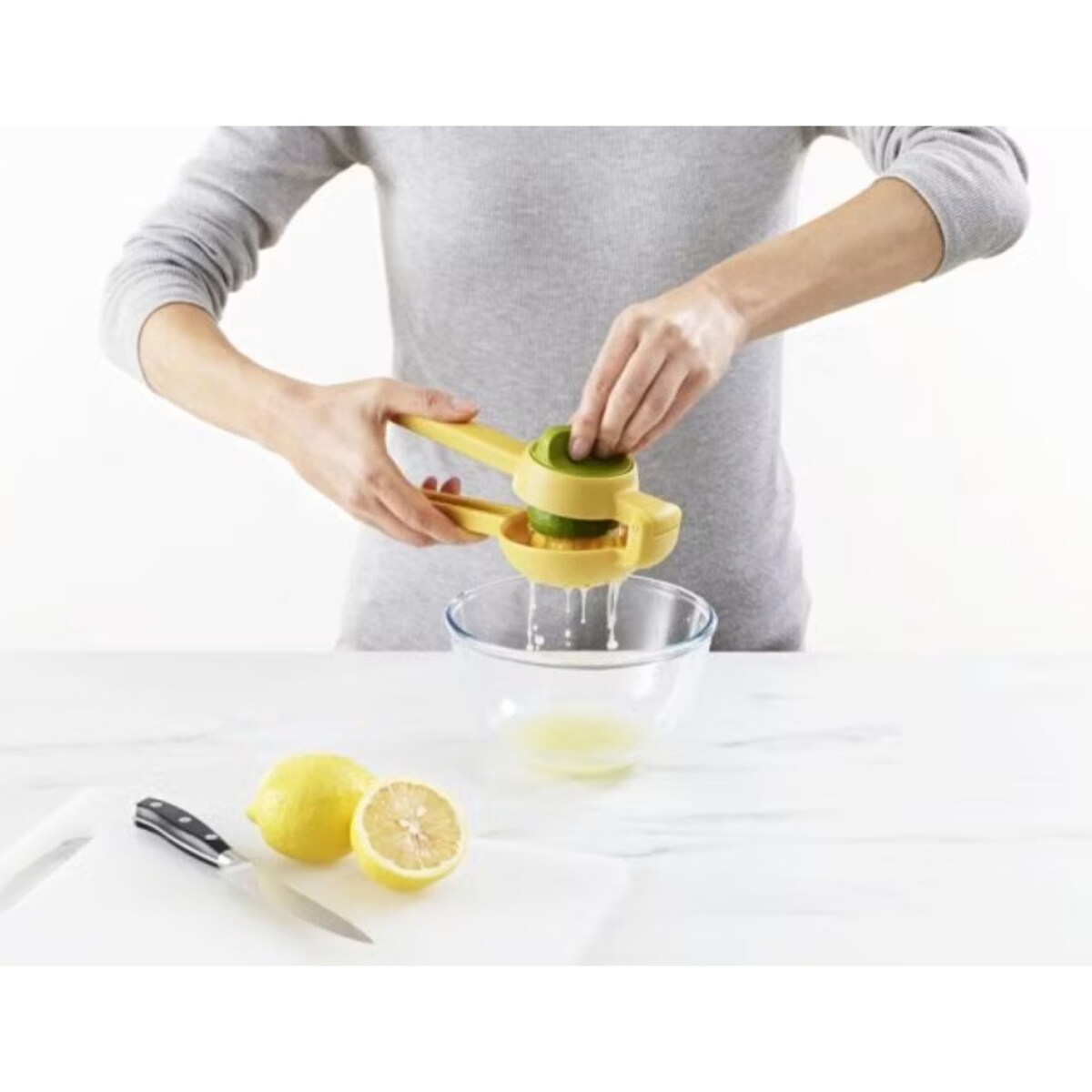 Wyciskacz z pokrętłem do cytrusów Juice Max, 22 x 10 x 8 cm, Joseph Joseph