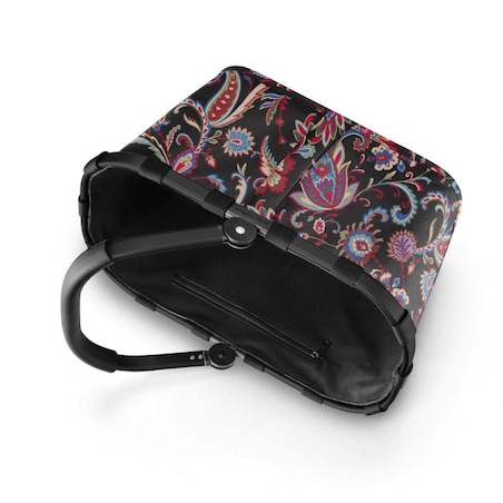 Koszyk carrybag frame paisley black
