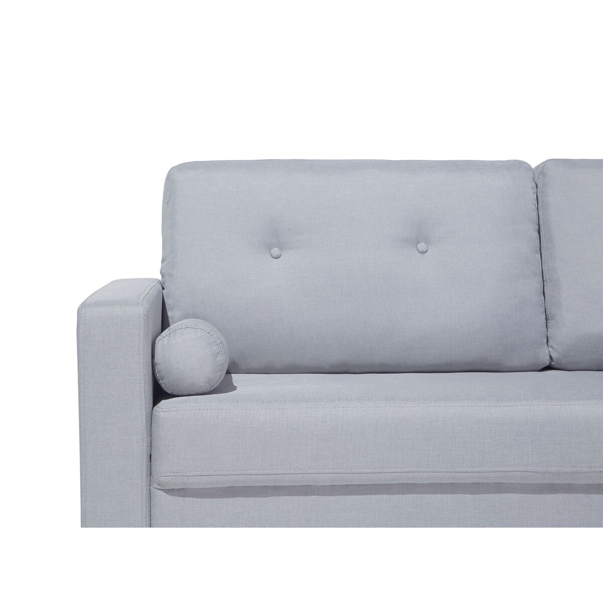 Sofa 2-osobowa jasnoszara KALMAR