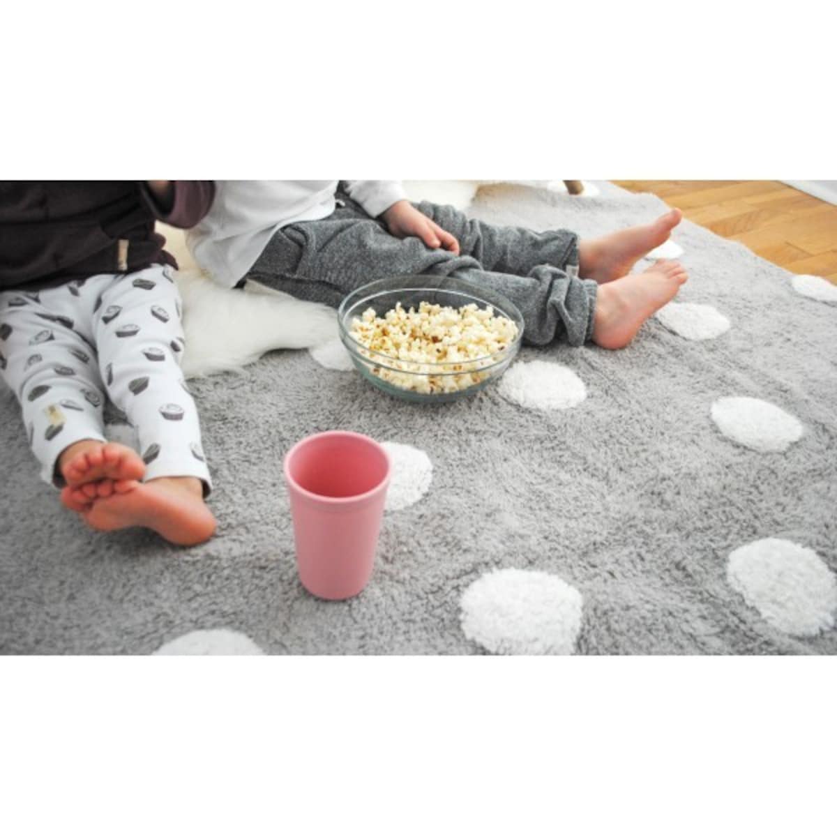 Dywan Bawełniany Topos Grey 120x160 cm Lorena Canals