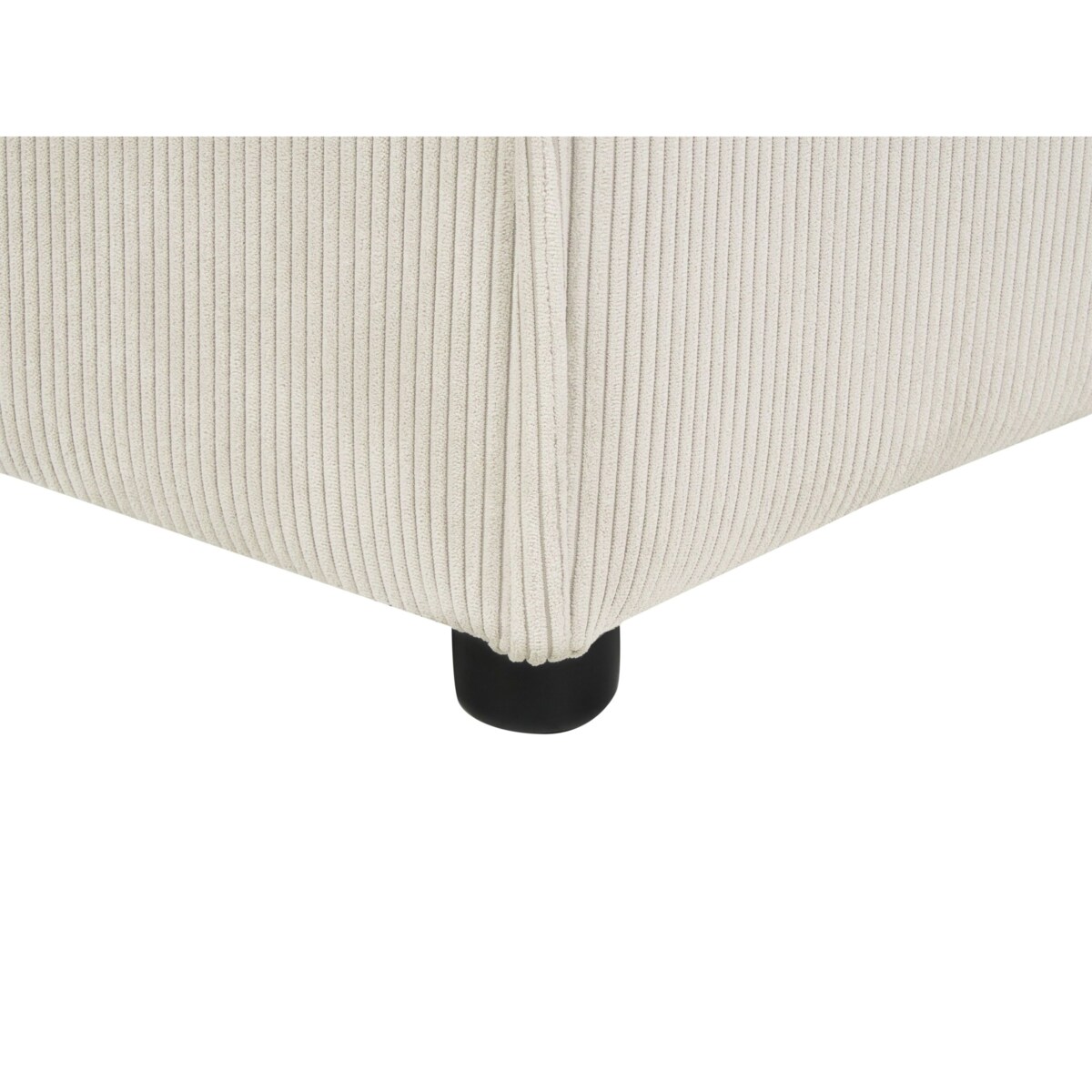 Moduł narożny ARDAL Sztruks Złamana biel Prawostronny