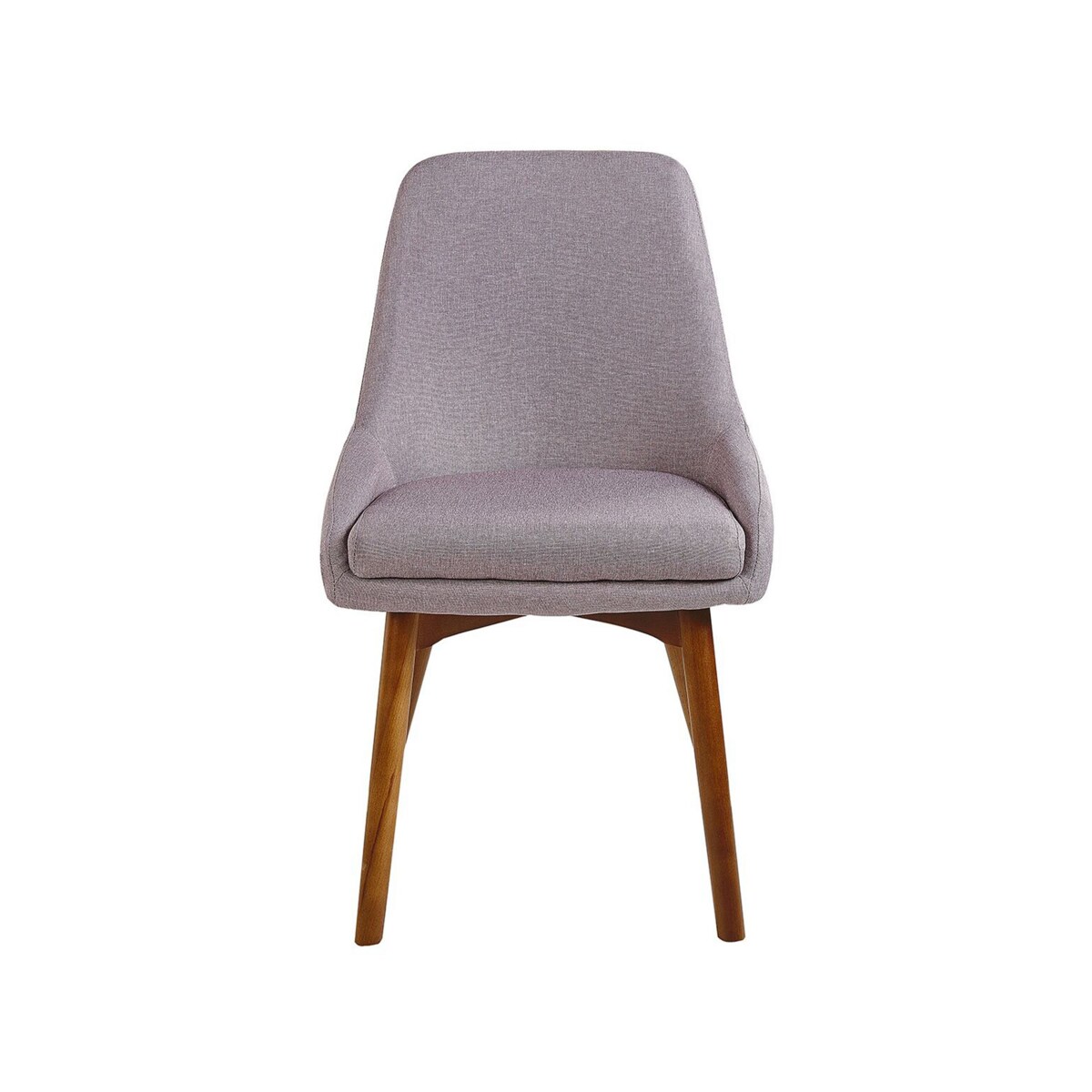 Zestaw 2 krzeseł do jadalni beżowoszary MELFORT