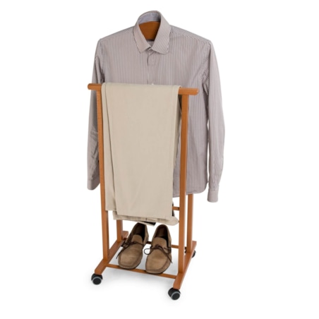 ARREDAMENTI ATRI Stojak na koszule i garnitur - 37 x 46 cm, Brązowy