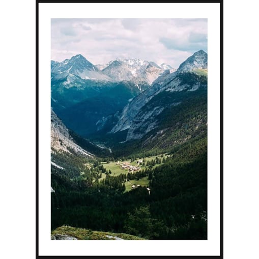 Poster Story, Plakat, Obraz - Widok z Górskiego Szczytu, wymiary 70 x 100 cm