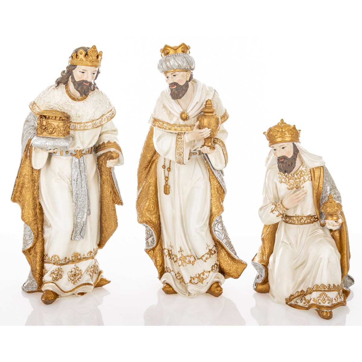Dekoracja - szopka NATALE 9 postaci, 26x60x28 cm