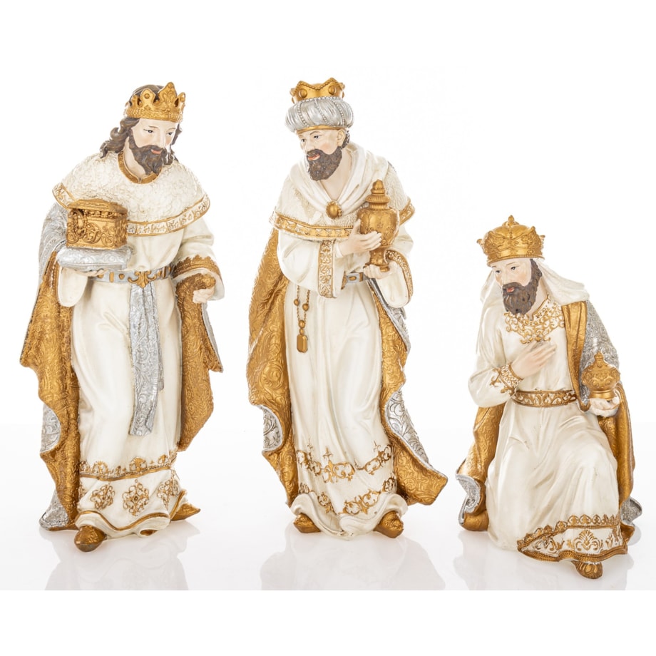 Dekoracja - szopka NATALE 9 postaci, 26x60x28 cm