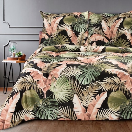 Komplet Pościeli Eurofirany Pościel Satynowa 100% Bawełna 220 x 200 +2 x 70 x 80