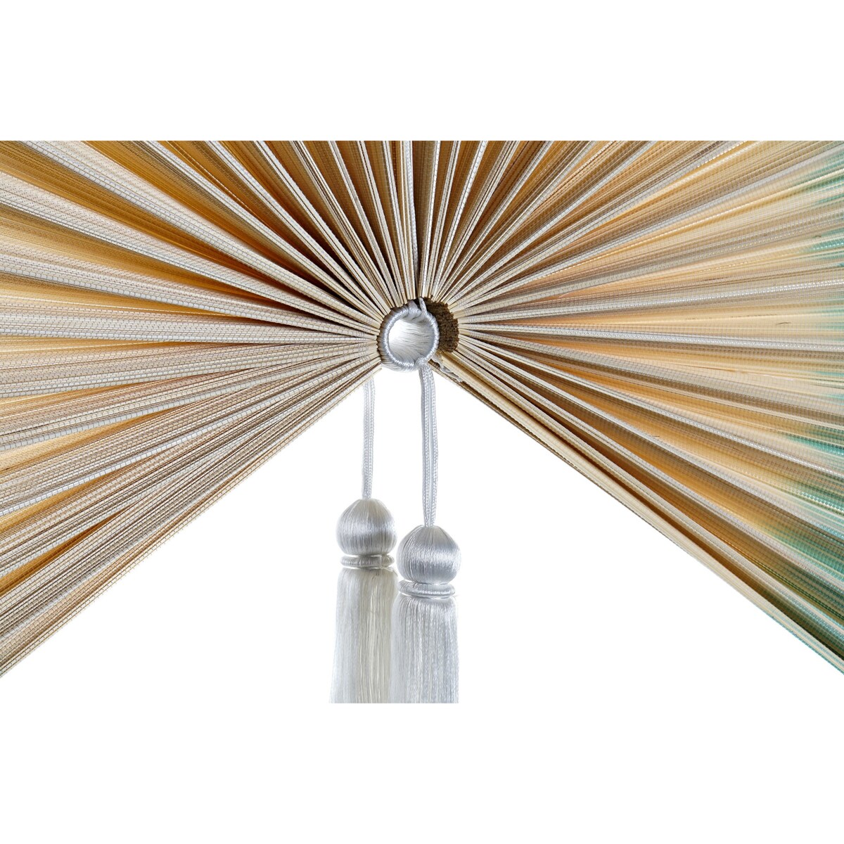 Wachlarz dekoracyjny miętowy Osaka 140x67 cm