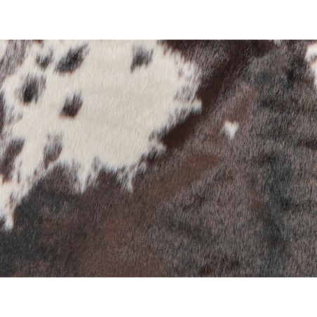 Dywan ekoskóra 130 x 170 cm brązowo-biały BOGONG