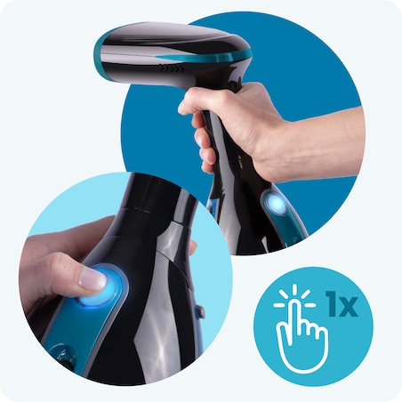 Parownica do ubrań Berdsen 1500W Steamer Żelazko parowe regulacja pary 32g/min