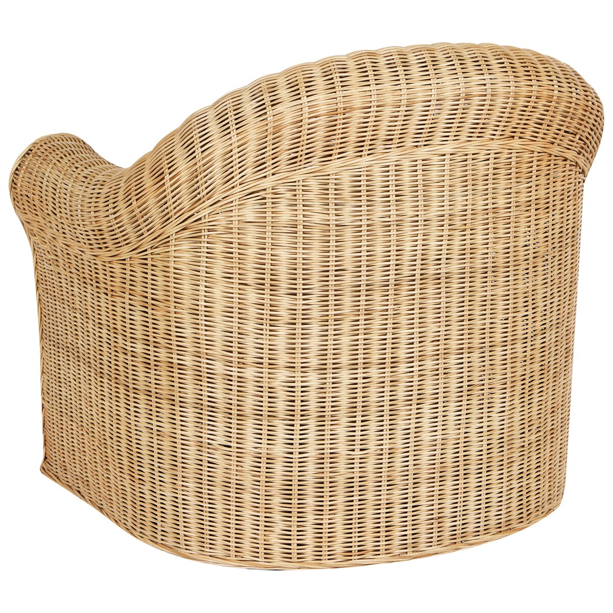 Fotel ogrodowy LIVADEIA Rattan Naturalny
