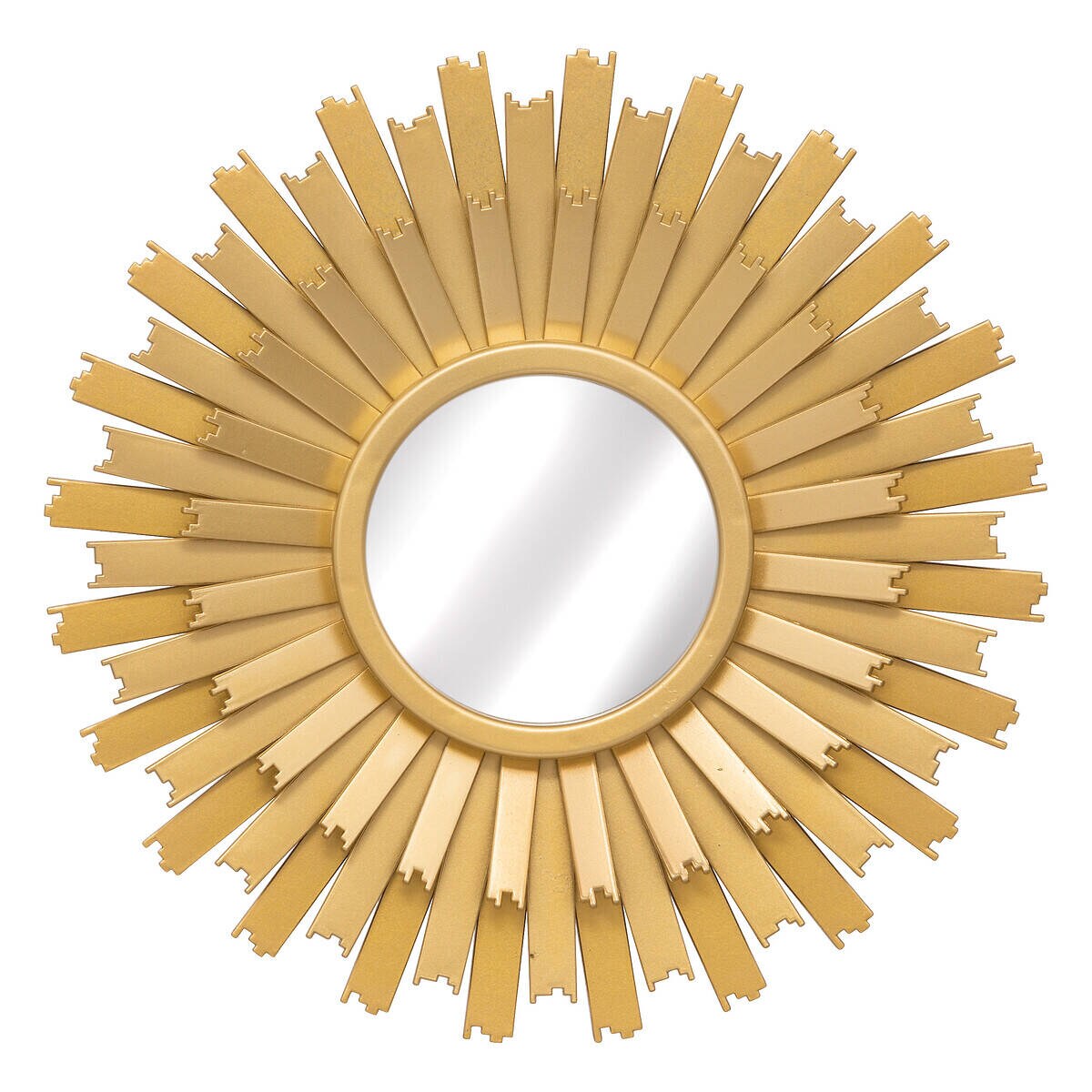 Lustro słońce złote AMED, 3 sztuki, Ø 25 cm