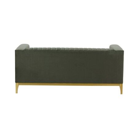 Sofa dwuosobowa Slender Wood-Velluto 19-like oak