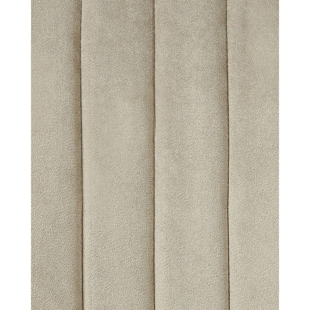 Zestaw 2 krzeseł do jadalni welurowy beżowoszary LAVONIA