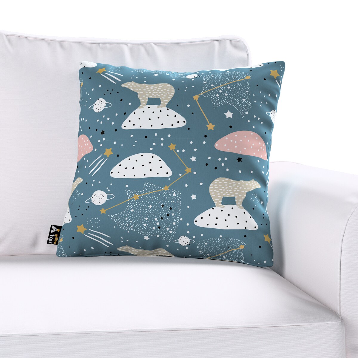 Poszewka Milly 60x60 niebieski