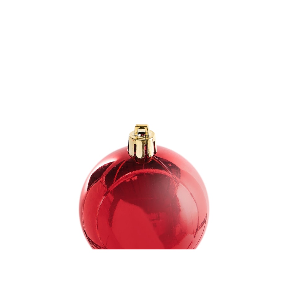 Zestaw 100 bombek VANERN Czerwony