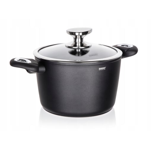 GARNEK aluminiowy 3,3L do gotowania obiadu zupa jedzenia na prezent mamy