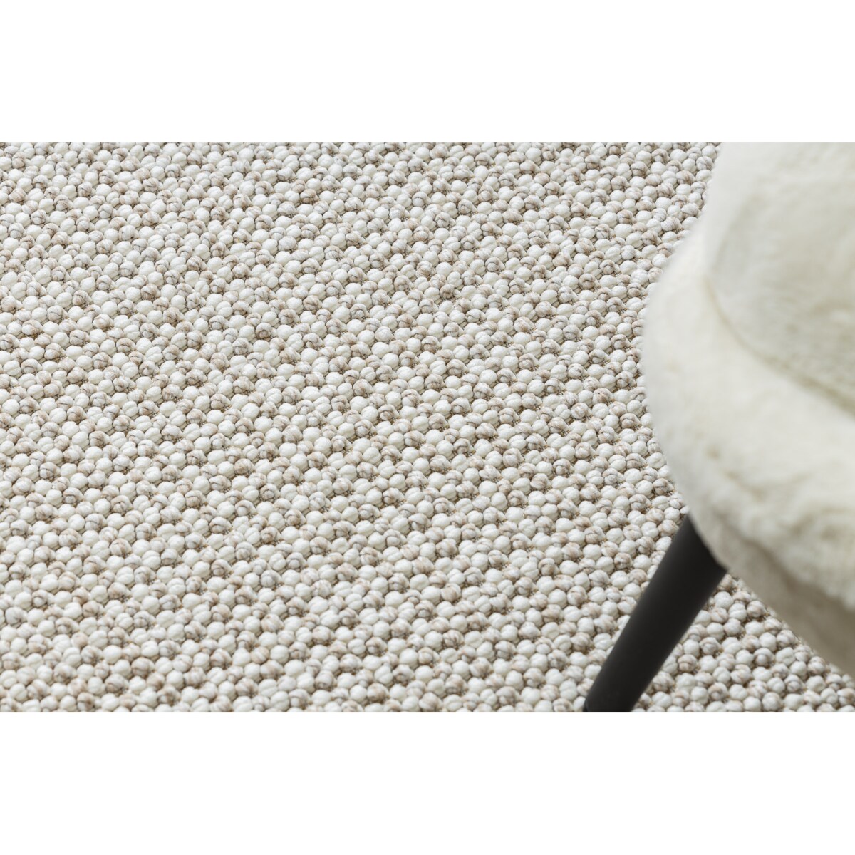 Dywan CASABLANCA LOOP biały / beż 200x250 cm