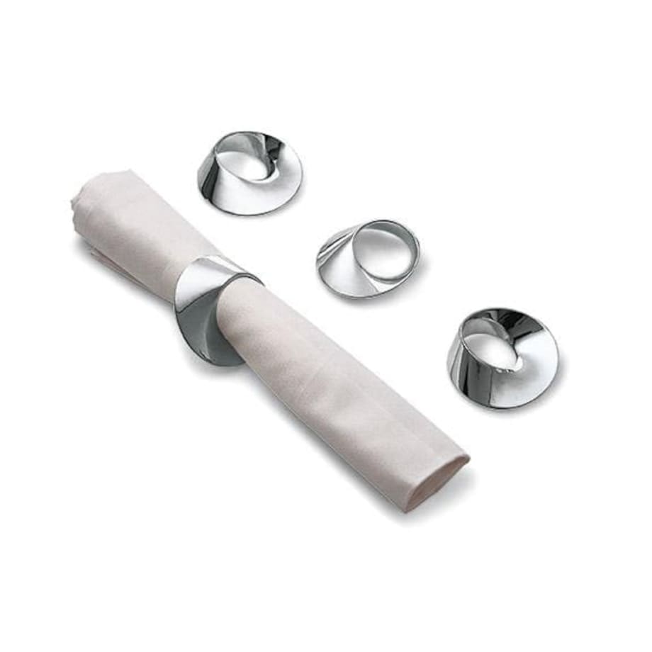 Obrączki na serwetki SWIRL (4 szt.)