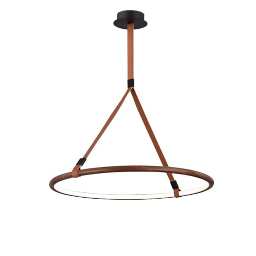 LAMPA WISZĄCA MIRESTA M IMITACJA DREWNA