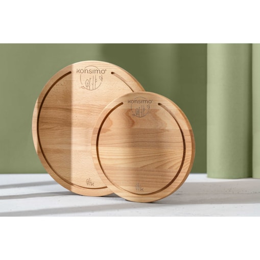 Konsimo LESTE Deska do krojenia (2szt.), drewno bukowe