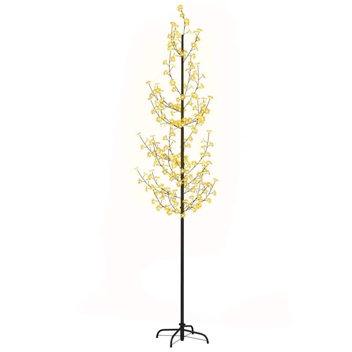 vidaXL Drzewko wiśniowe, 368 LED, ciepła biel, 300 cm