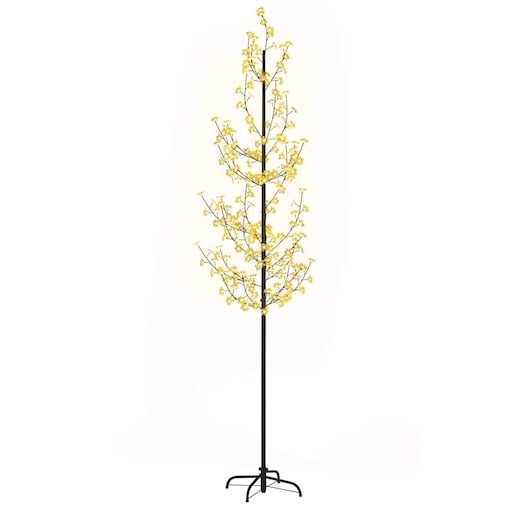 vidaXL Drzewko wiśniowe, 368 LED, ciepła biel, 300 cm