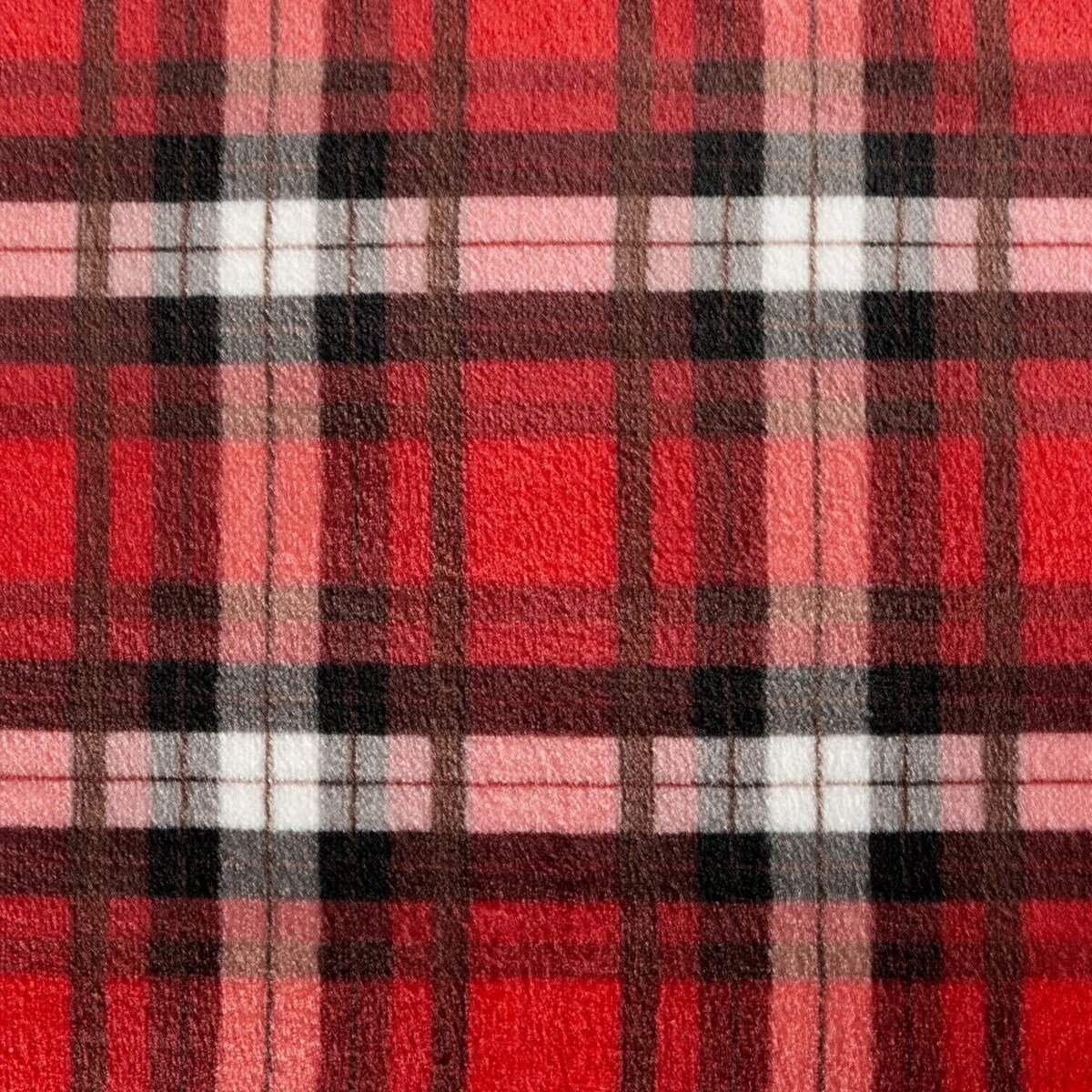 Świąteczny koc BLISS 150x200 kratka