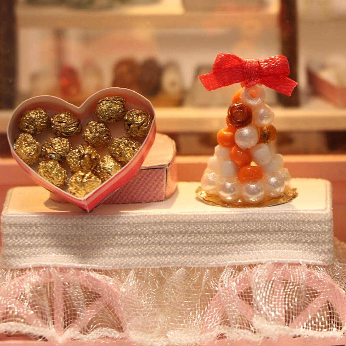 Miniaturowy domek - Cukiernia za rogiem