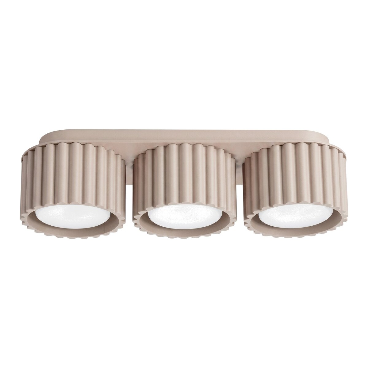 Plafon AURA 3 taupe Gx53