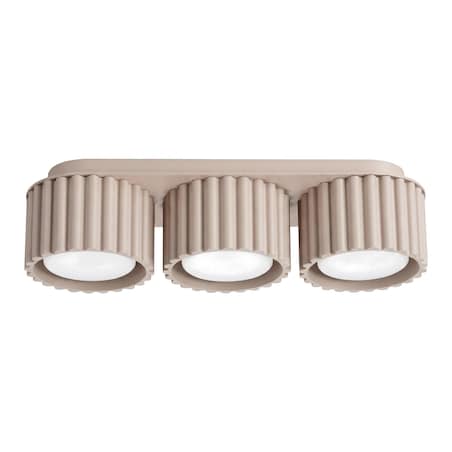 Plafon AURA 3 taupe Gx53