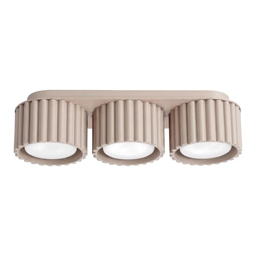 Plafon AURA 3 taupe Gx53