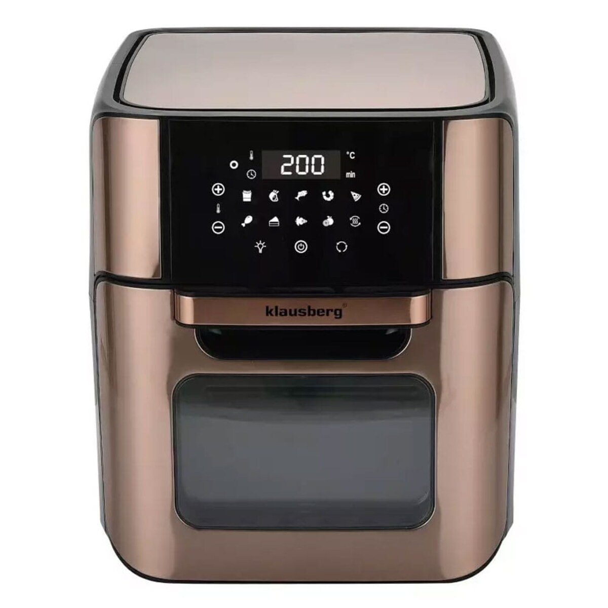 Frytownica beztłuszczowa Rose Gold 12L 1800W frytkownica KLAUSBERG Air Fryer