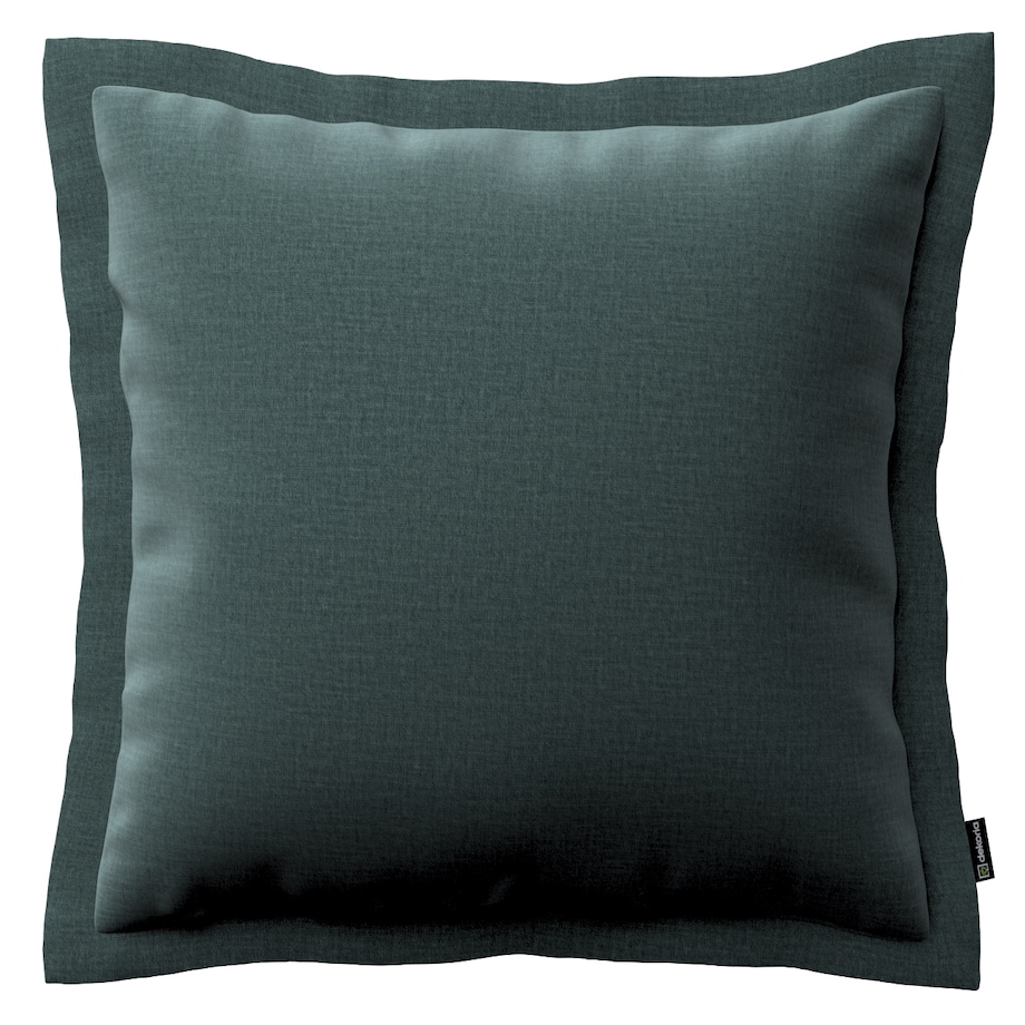 Poszewka Mona na poduszkę 45x45 zgaszony szmaragd - welwet