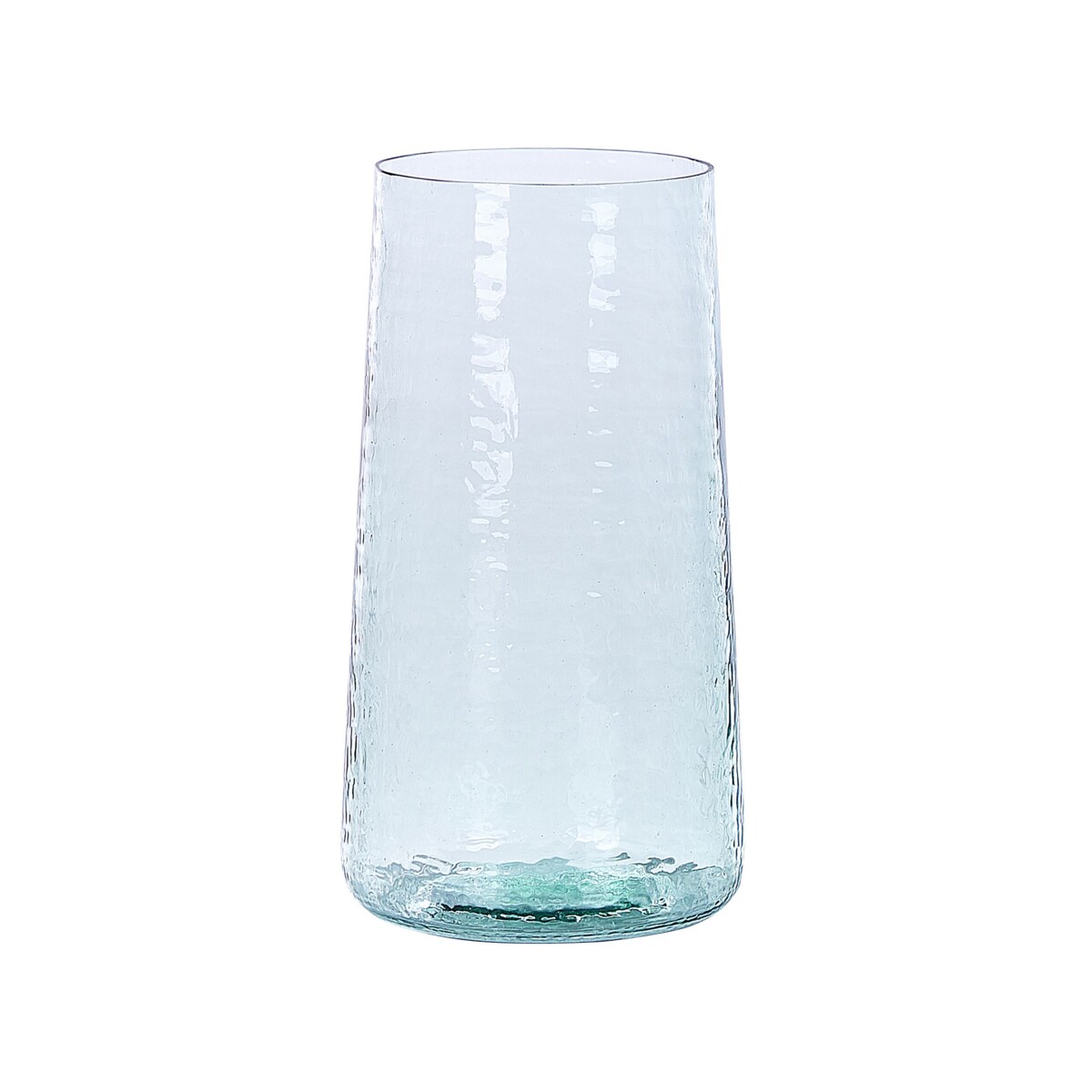 Komplet 2 wazonów na kwiaty szklany przezroczysty KULCHE