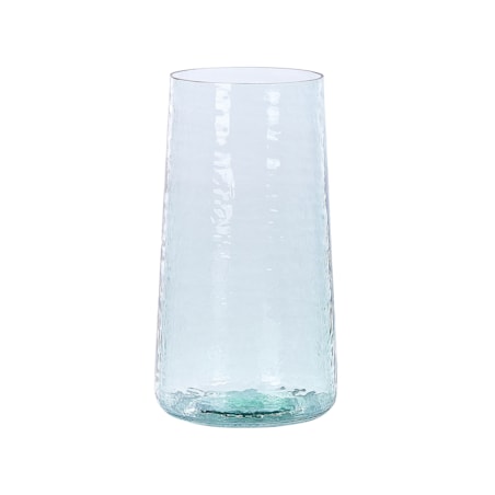 Komplet 2 wazonów na kwiaty szklany przezroczysty KULCHE