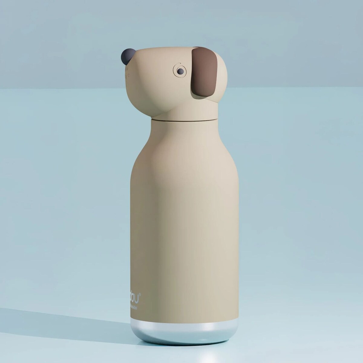 ASOBU BESTIE BOTTLE butelka termiczna dla dziecka, Beige Dog