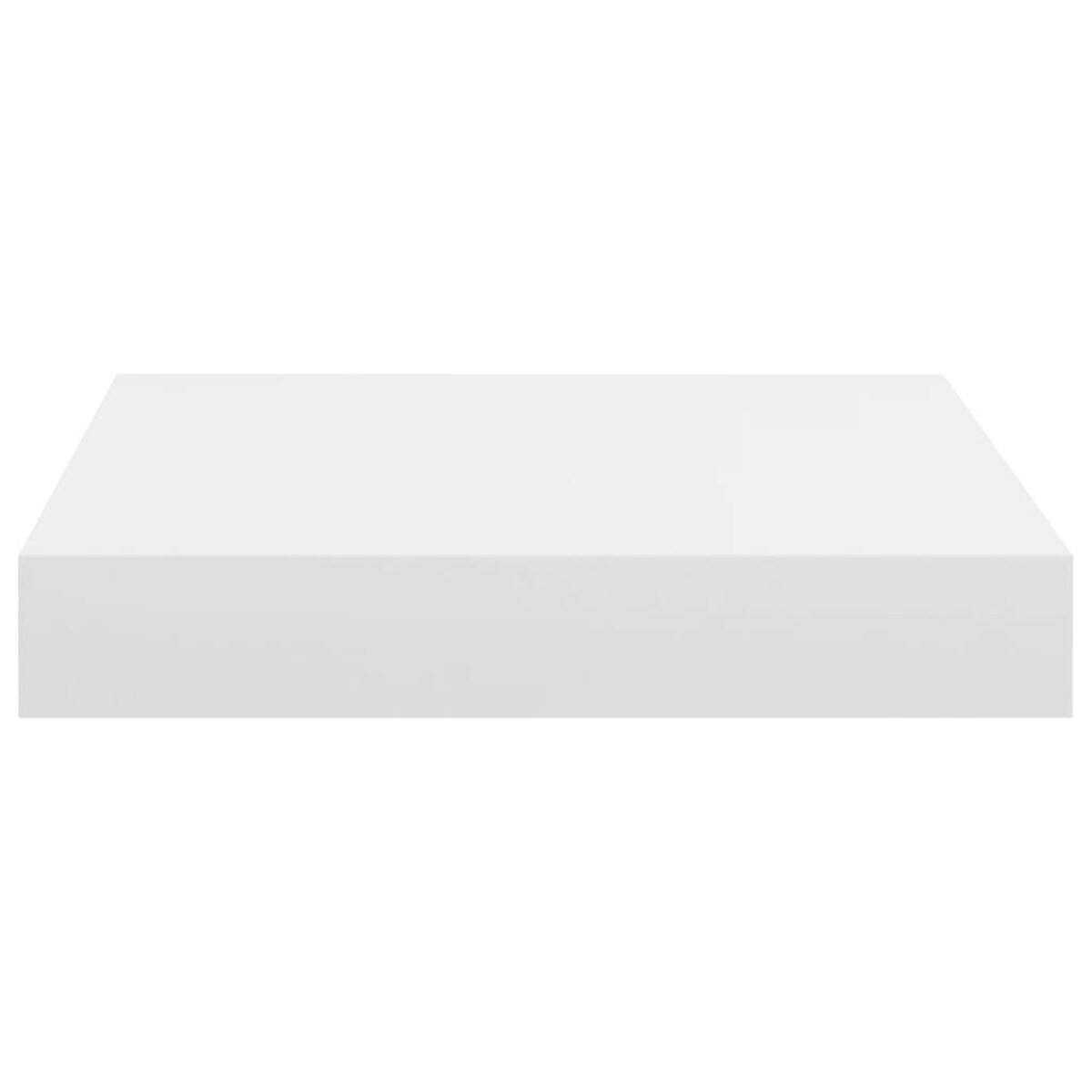 vidaXL Półki ścienne, 2 szt., białe, 23 x 23,5 x 3,8 cm, MDF