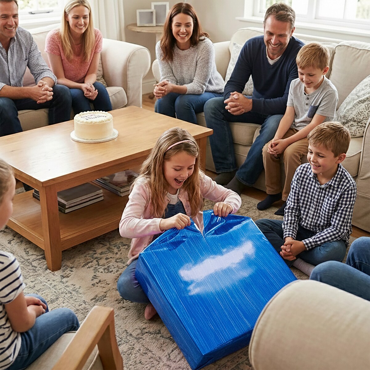 Papier Prezentowy Do Pakowania Prezentów 20 m MEGAROLKA Ozdobny Do Paczek Na Walentynki Urodziny