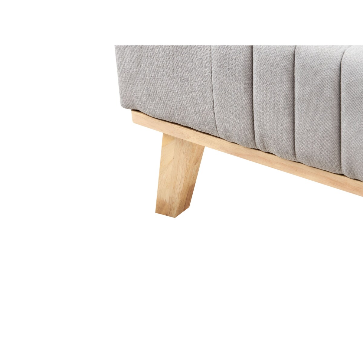 Łóżko Szenil TALENCE 160 x 200 cm Jasnoszary