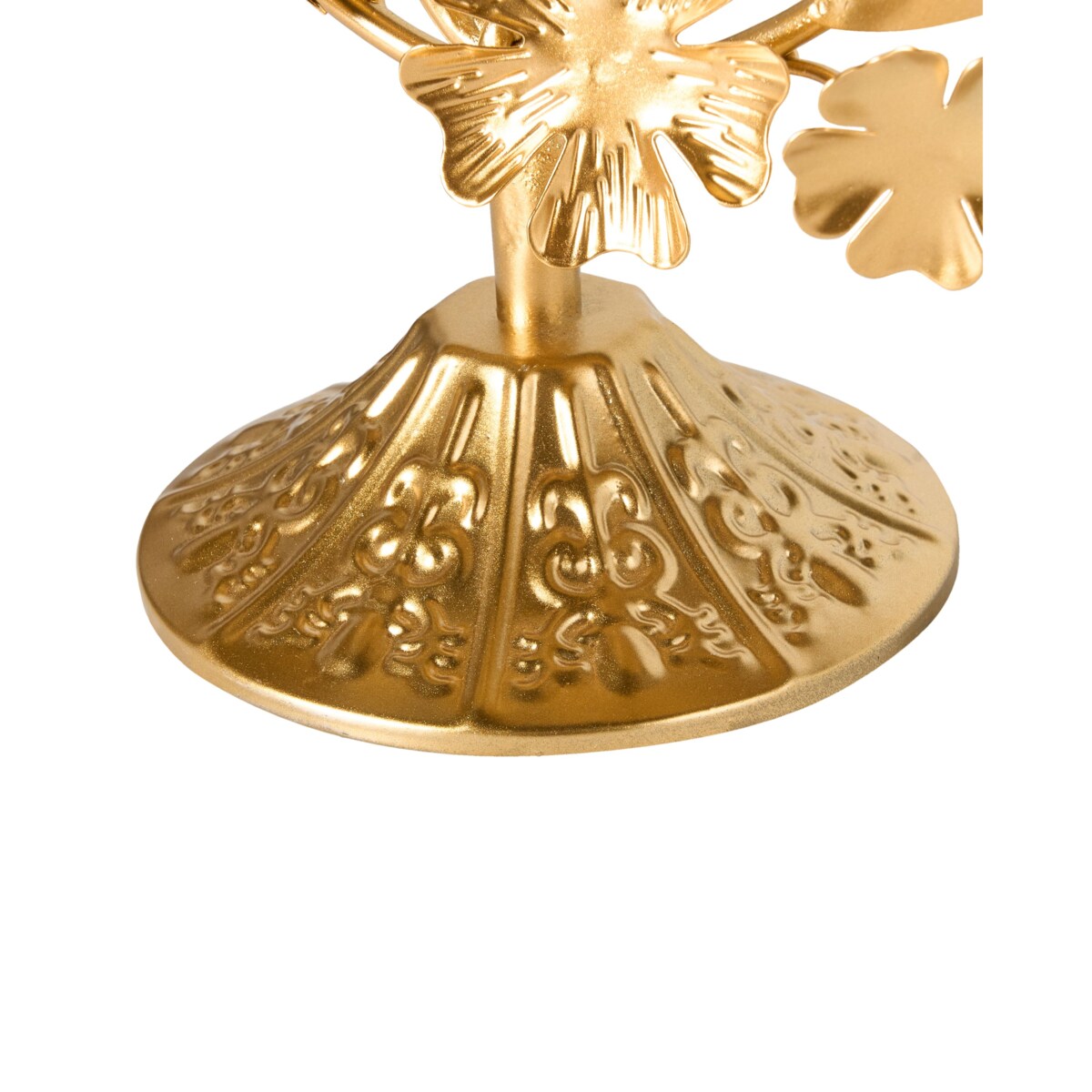 Świecznik RAMADA Metal 25 cm Złoty