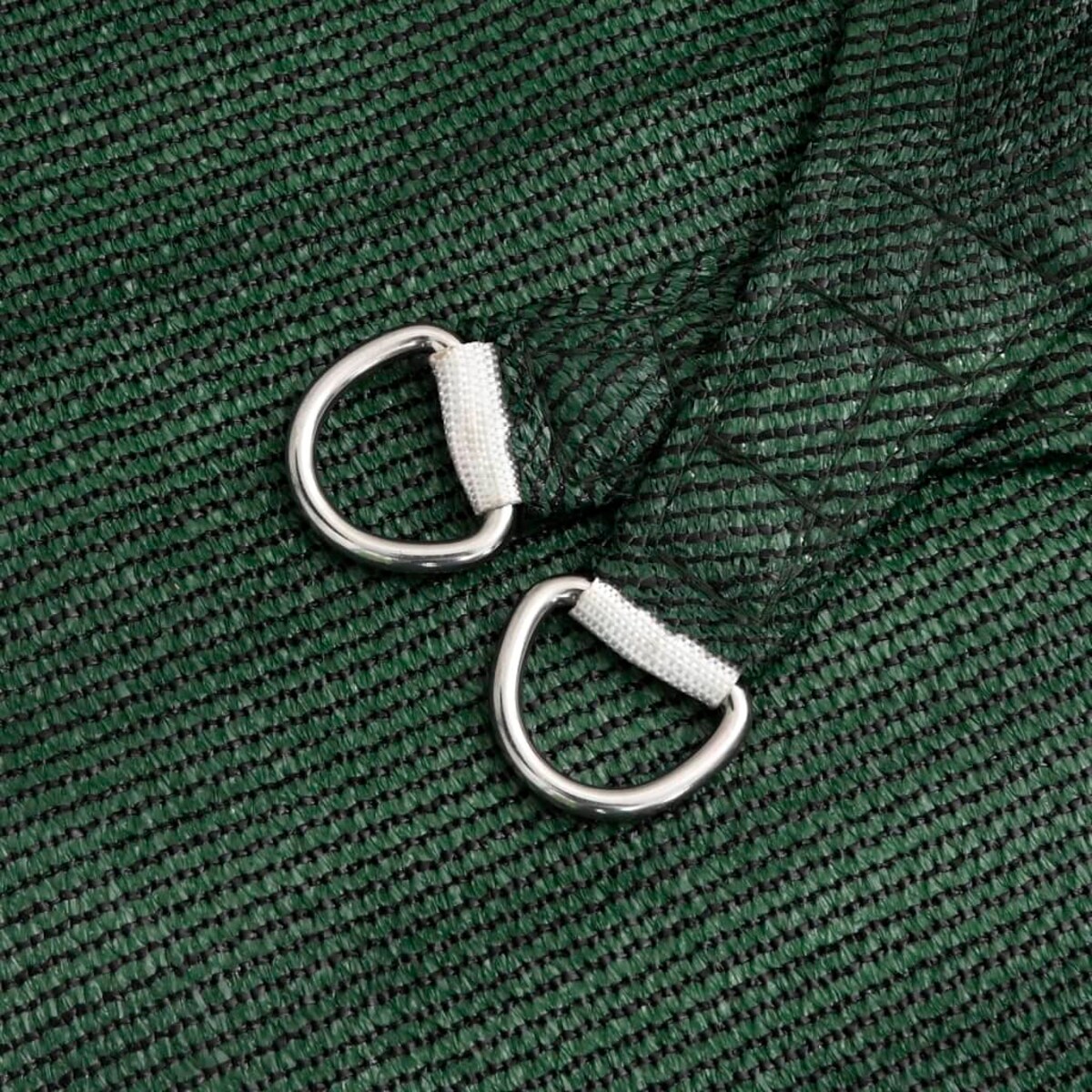 vidaXL Żagiel przeciwsłoneczny, 160 g/m², ciemnozielony, 3x4x4 m, HDPE